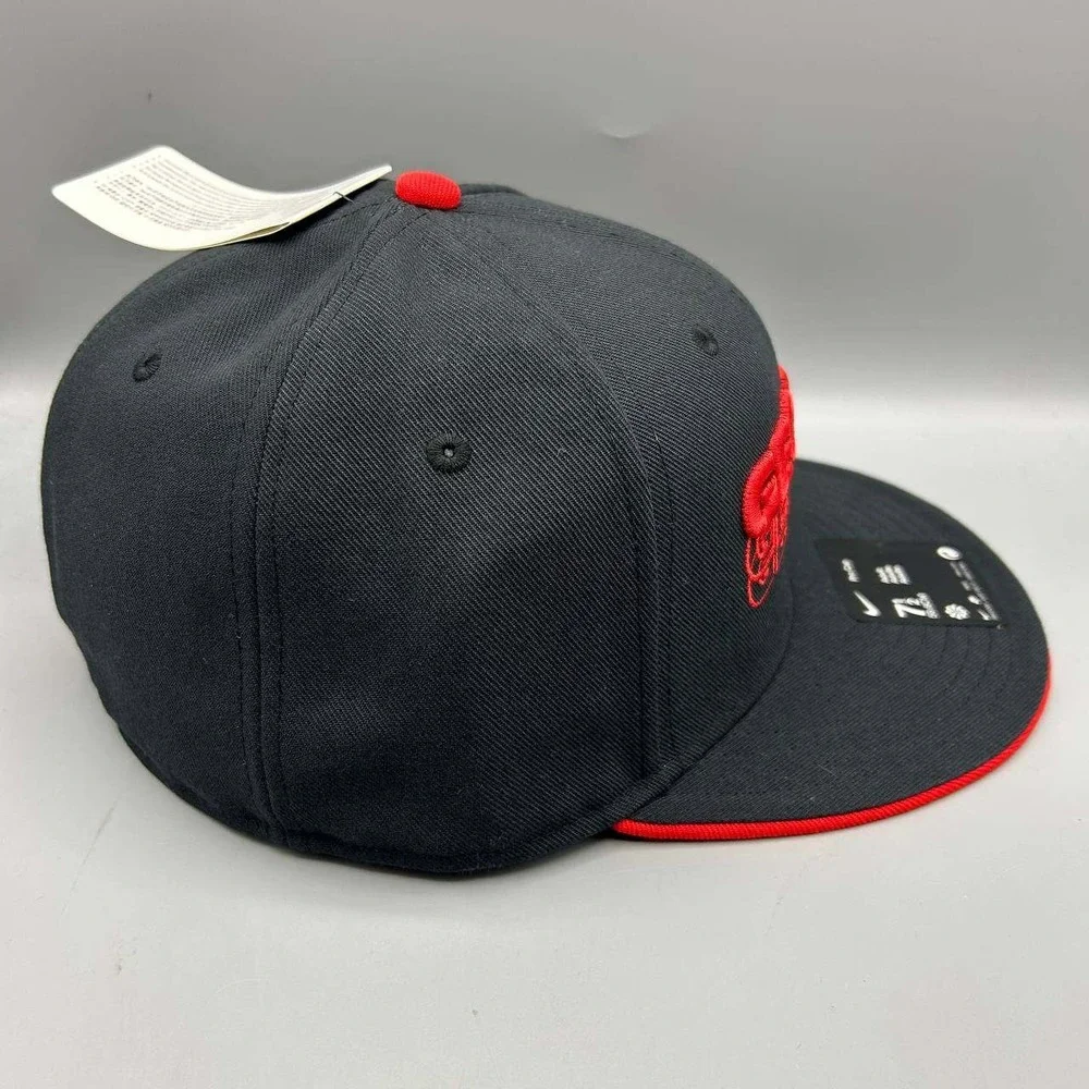 Air Jordan Pro Georgia Bulldogs Dri-Fit Hat Men 7 1/2 Black Jumpman Fitted New